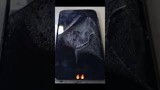 Burned iPhone