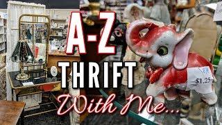 Thrift Store Shopping with Me+Haul-Project Thrift 52 Week 33