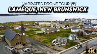 4K Drone Footage of Lamèque, New Brunswick  | Explore Nature's Beauty!