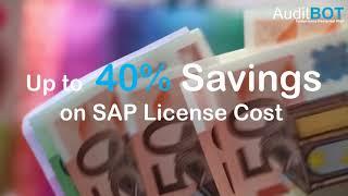 SAP Named User, Managed Engines and Indirect Access License Optimization from AuditBOT License Saver