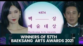 57th Baeksang Art Award 2021| Winners of Best Actor and Best Actress 2021