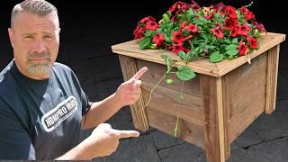 DIY Raised Planter Box | FREE PLANS