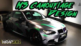 BMW M3 Camouflage Design - Wrapsign - Auto folieren NRW