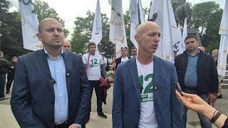 С развети български знамена "Възраждане" откри предизборната си кампания във Варна