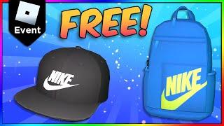 [EASY] How to get FREE Nike Hat & Backpack | Roblox Nike Event