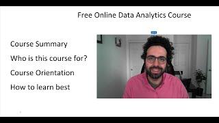 Free Online Data Analytics Course