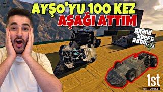 UZUN SÜRE SONRA FACE TO FACE! AYŞO'YU RAMPAYLA 100 KEZ AŞAĞI ATTIM! -GTA 5 PLAYLIST #1