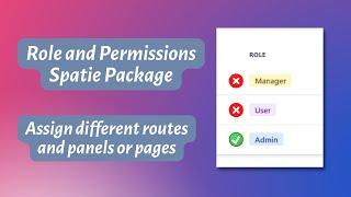 Role And Permission In Laravel | laravel-permission package explained a bit by gurpreet kait