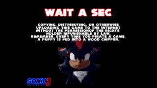 Sonic Movie 3 Genesis (Anti-Piracy Screen)