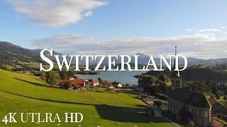 Switzerland 4K - Experience Stunning Mountain Views and Peaceful Nature Sounds for Rest