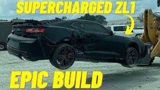 WE BOUGHT A WRECKED SUPERCHARGED 2018 CAMARO ZL1