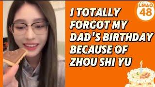 Wang Yi Forgot Her Dad's Birthday SNH48 ENG SUB [CC] 王奕忘了爸爸生日 Wang Yi Zhou Shi Yu SQHY 诗情画奕