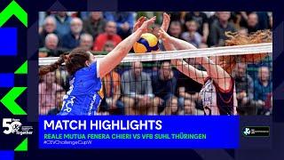 Highlights | Reale Mutua Fenera CHIERI vs. VfB SUHL Thüringen | CEV Volleyball Challenge Cup 2023