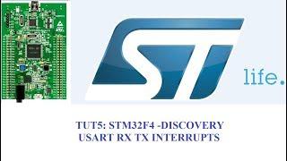 STM32 USART RX TX Interupt