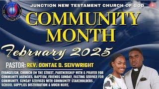 Community Month Worship Service with Junction Police| “A Unique Project Management”| Feb 09, 2025