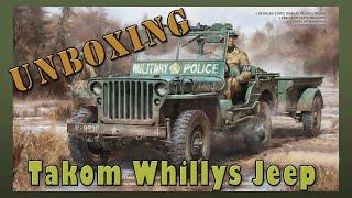 Takom Whillys MB Jeep - Unboxing