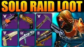 Solo Raid Loot - 21 Raid Chests Per Week Without a Team