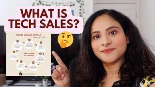 What is Tech Sales? Tech Sales process cycle explained | Find out if Tech Sales for you #techsales