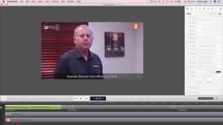 Screenflow 6 - adding closed captions