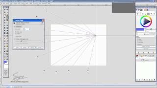 GIMP: How to Create Perspective Grids with the Path Tool
