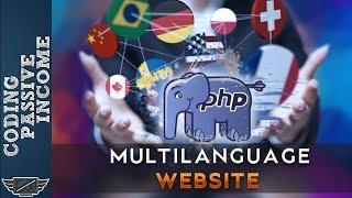 PHP Multi Language Website Tutorial: Create Dynamic Website In 20 Minutes