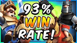 93% WIN RATE! BEST DOUBLE PRINCE DECK — Clash Royale