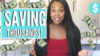 HOW WE SAVE THOUSANDS! 30+ Surprising ways we save money!