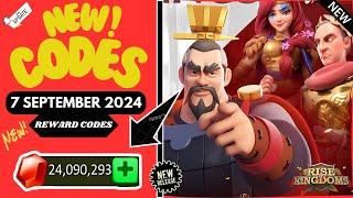  UPDATE RISE OF KINGDOMS CODES 7 SEPTEMBER 2024 - RISE OF KINGDOMS REDEEM CODES 2024 - CODE ROK