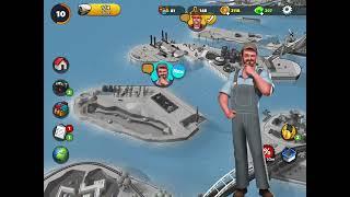 Port City Ship Tycoon - level 10 - entering the Rotterdam map