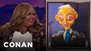 Nicole Byer On The Trump Cake Challenge On “Nailed It” | CONAN on TBS