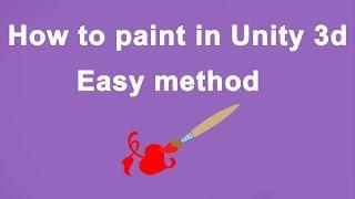 How to Make a Paint Program Implement Drawing in Unity 3D