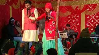  Maithili comedy Rakesh jha Shri Shri 108 Shri Saraswati Puja Yuva samiti Rauahi 2022