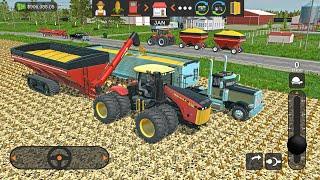 AMERICAN FARMING LIVE! (BIG TIME CORN HARVEST WITH CASE IH & VERSATILE!)