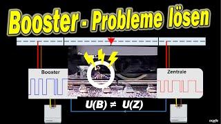 Understanding boosters for model railways - solving problems with booster separation points