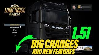 ETS2 1.51 New added Features and Big Changes (Biggest Update Ever)
