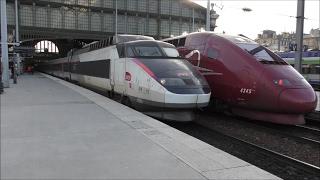 Trains at Paris Gare Du Nord | 07/02/17 4K!