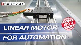 Linear Motor Stage for Automation Systems! | MLE3 Technical Data | SINADRIVES Direct Drive Experts