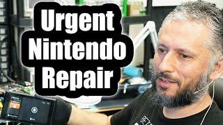 Nintendo Switch Urgent Repair - Another shop couldn't help. Customer Didn't save progress.