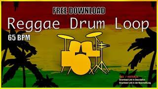 Reggae Drum Loop 65 BPM (FREE DOWNLOAD)