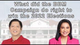 What Bongbong Marcos Campaign Did Right to Win the Philippine 2022 Election