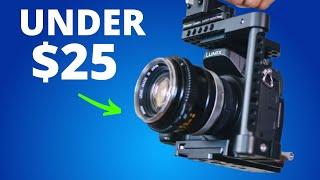 Budget FILMMAKING Camera Gear Under $25