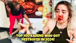 TOP 100 KARENS WHO GOT DESTROYED IN 2024! (SPECIAL EDITION) *MUST WATCH*