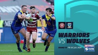 Highlights | Wigan Warriors v Warrington Wolves | 2024 Betfred Super League, Round 19