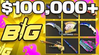 OH MY GOD… THE CRAZIEST $100,000+ UNBOXING IN CSGOBIG HISTORY!!