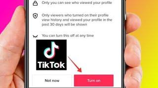How to Fix Tiktok Profile View Option Not Showing in iPhone