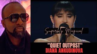 FIRST TIME REACTION To "QUIET OUTPOST"  |  Performance By Diana Ankudinova | Nika Film Awards