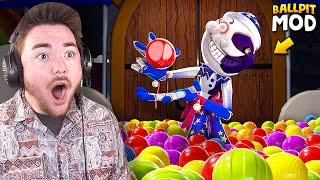 GIANT BALL PIT MOD!!! (we broke the game) | Five Nights at Freddy’s: Security Breach Gameplay (Mods)