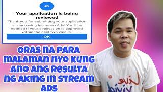 In Stream Ads Rejected Application Anong Dahilan?