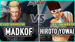 KOF XV  Madkof (Geese/Clark/Goenitz) vs Hiroto Yowai (Joe/Ryo/Sylvie)