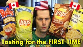 American Tries Popular Canadian Chips | Part 2